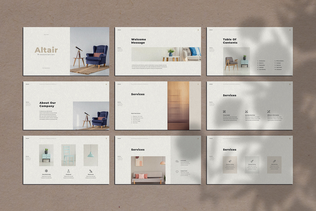 Altair Keynote Brand Guideline, a Presentation Template by SlideStation (Photo 11 of 18)