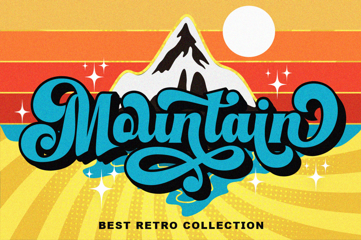 Malistia (Regular + Exrude), a Script Font by IM Studio (Photo 4 of 7)