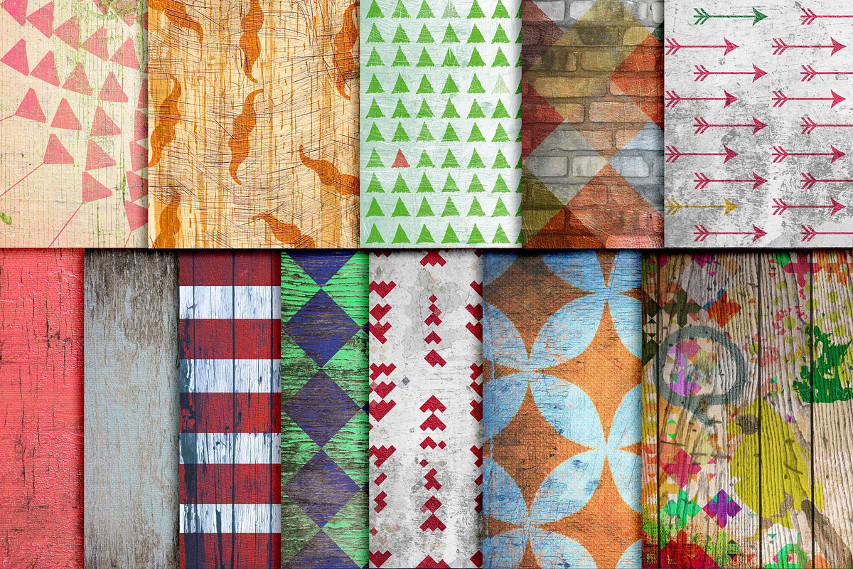 Whole Shop Bundle UPDATED, a Texture Illustration by Creativeqube Design (Photo 146 of 253)