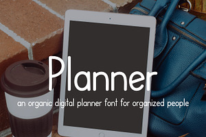 Planner Font