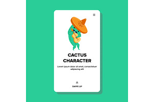 Cactus Character Vector