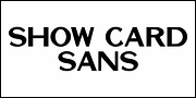 Show Card Sans JNL, a Sans Serif Font by Jeff Levine Fonts (Thumbnail 2 of 5)