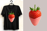 Watercolor Chocolate Strawberry Clip, an Illustration by SVGArt (Thumbnail 4 of 7)