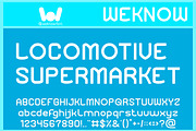 Bicycle Motion font, a Sans Serif Font by weknow (Thumbnail 4 of 8)