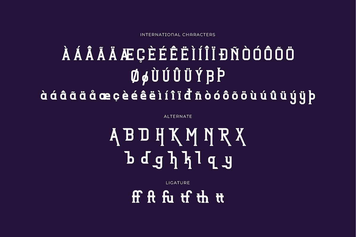 Arithrelle - Vintage Serif Font, a Serif Font by Rishsketch (Photo 14 of 15)