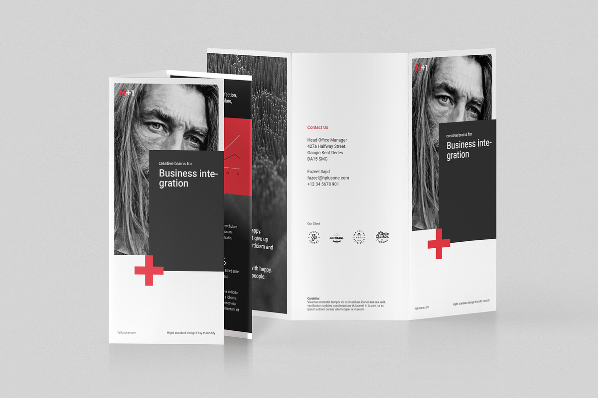Business Trifold Brochure, a Brochure Template by BOXKAYU (Photo 1 of 6)