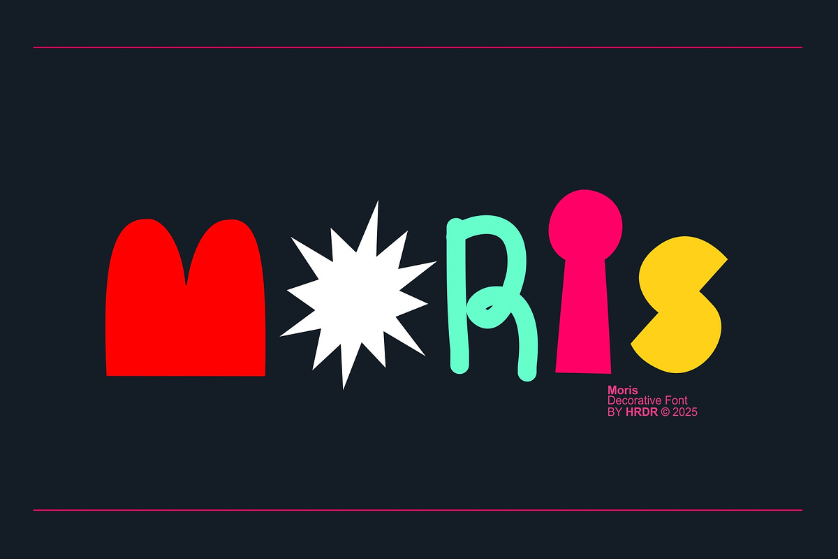 Moris - Decorative Font, a Handwritten Font by HRDR (Photo 1 of 12)