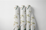 Watercolor Blue Jays and Cherry Blos, a Pattern Graphic by Pati Charm Studio (Thumbnail 7 of 8)