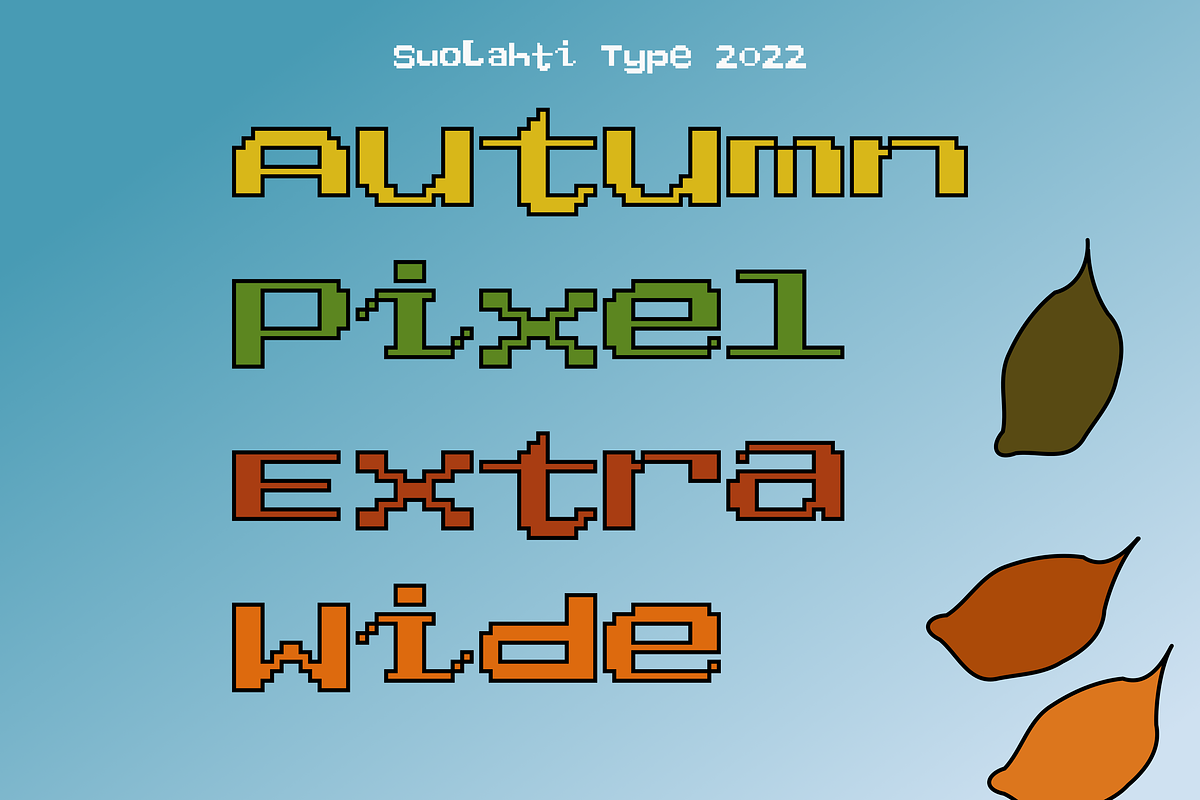 Pixel Font Bundle (+1 glitchy font), a Font by Suolahti Type (Photo 4 of 8)