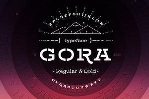 Gora Stencil Reg & Bold