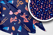 Cute Sea Life Seamless Patterns, a Pattern Graphic by the_myro (Thumbnail 4 of 7)