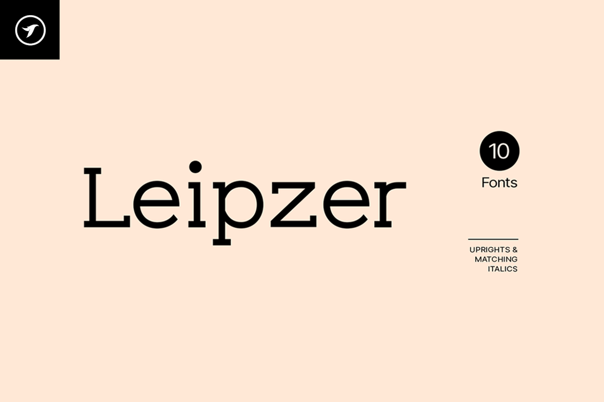 Leipzer - The Simple Serif Typeface, a Serif Font by Designova® (Photo 1 of 9)