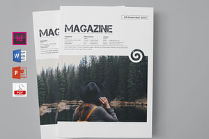 Travel Magazine Template, a Magazine Template by obidullah_01