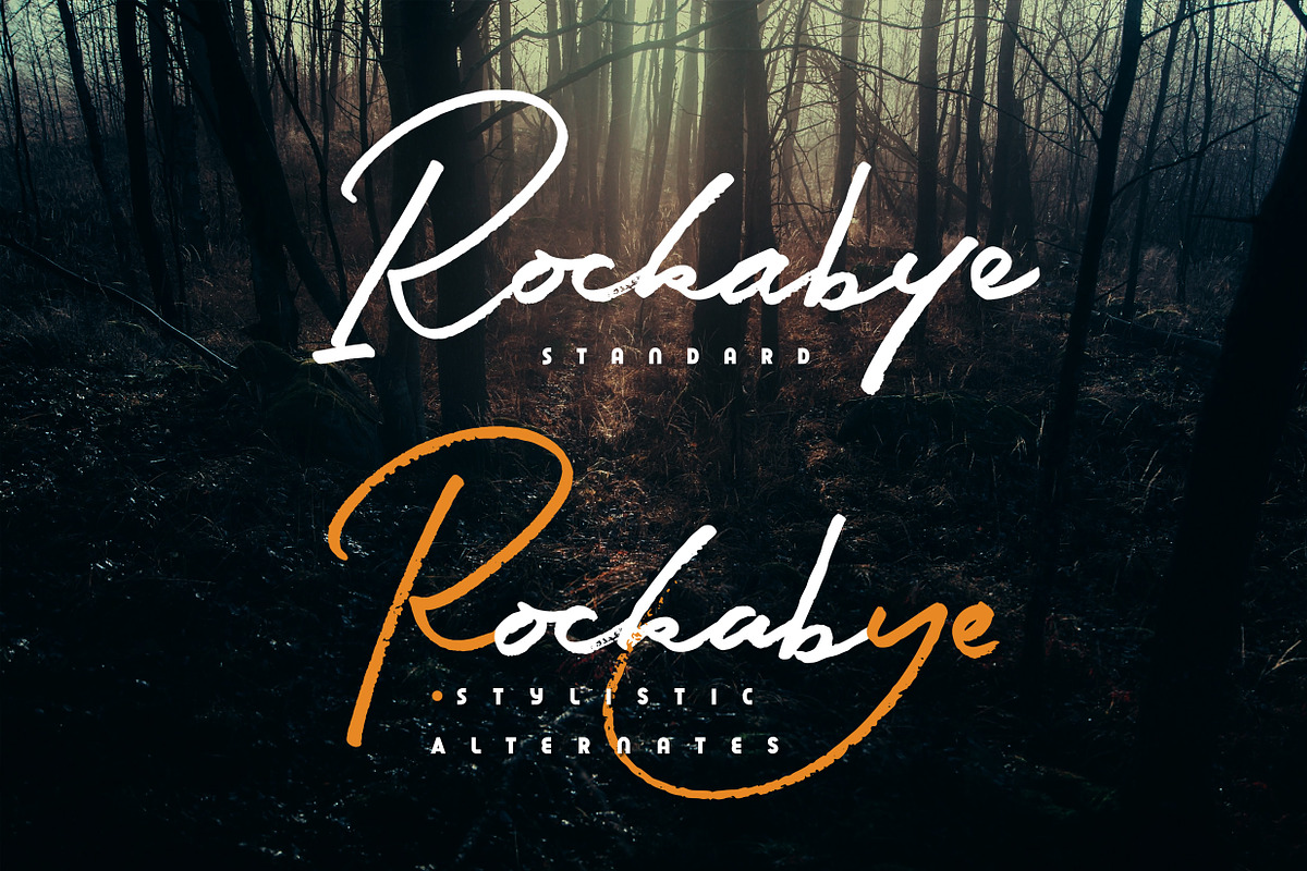 Easy Lullabye logo branding font preview 3