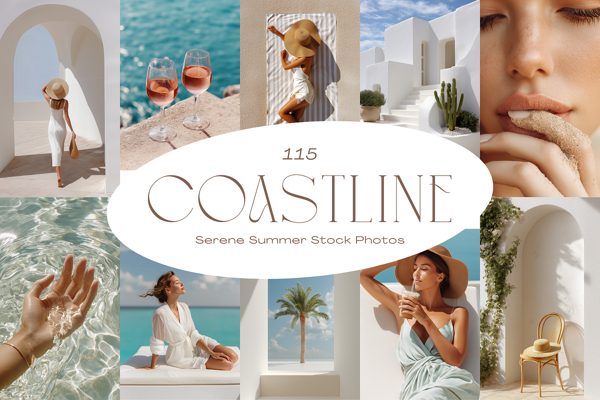 Coastline – 115 Summer Stock Photos, a Beauty & Fashion Photo by Nova Studio (Photo 1 of 11)