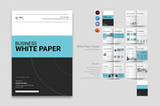 White Paper Template, a Brochure Template by ElvinPrint (Thumbnail 1 of 8)