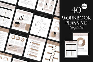Workbook & Planning Canva Templates