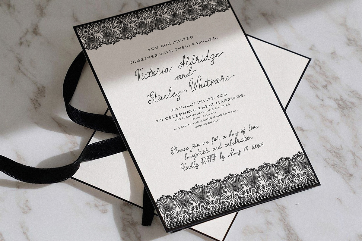 Atelier Royal Elegant Wedding Font, a Script Font by AnMark (Photo 8 of 20)