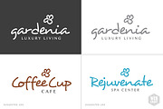 Gardenia Logo Template, a Branding & Logo Template by WebCraft (Thumbnail 3 of 4)