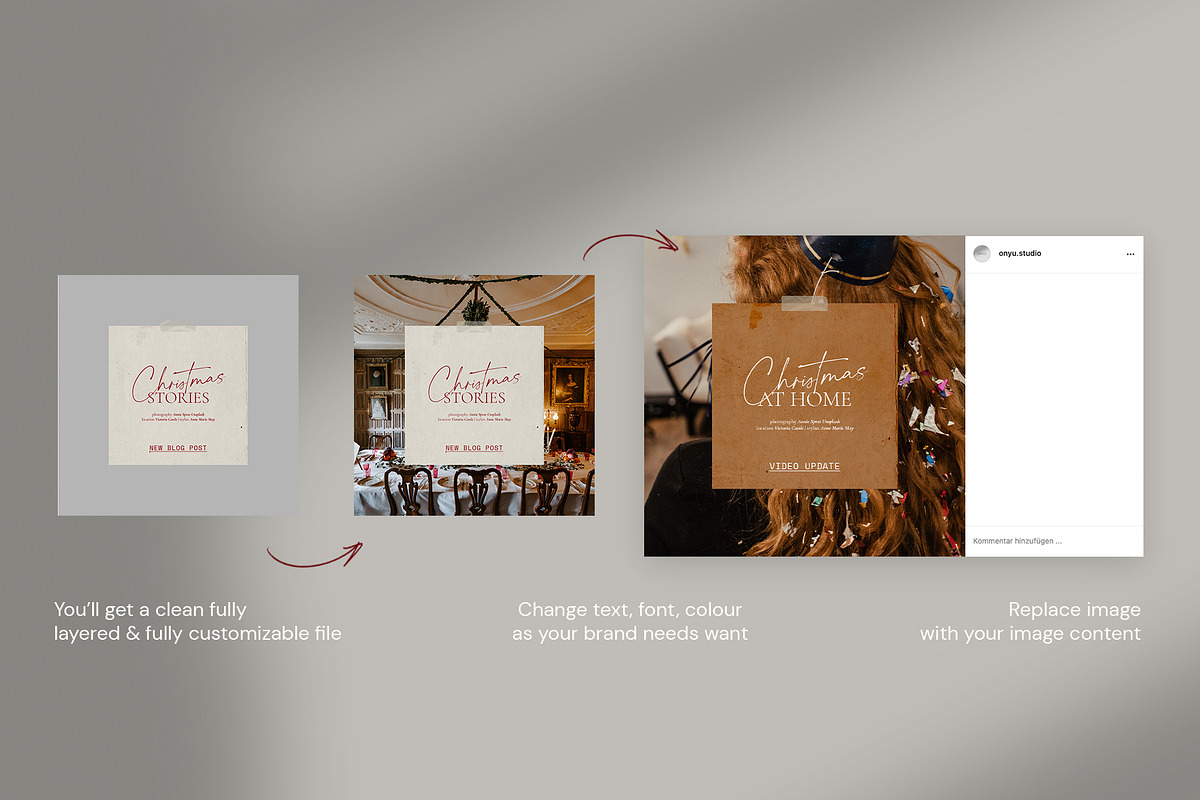 SALE 30% OFF Christmas Social Media, a Social Media Template by ONYU Studio (Photo 5 of 7)