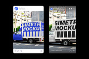 Truck Mockup, an Advertising Mockup by Simetrica Labs (Thumbnail 3 of 3)