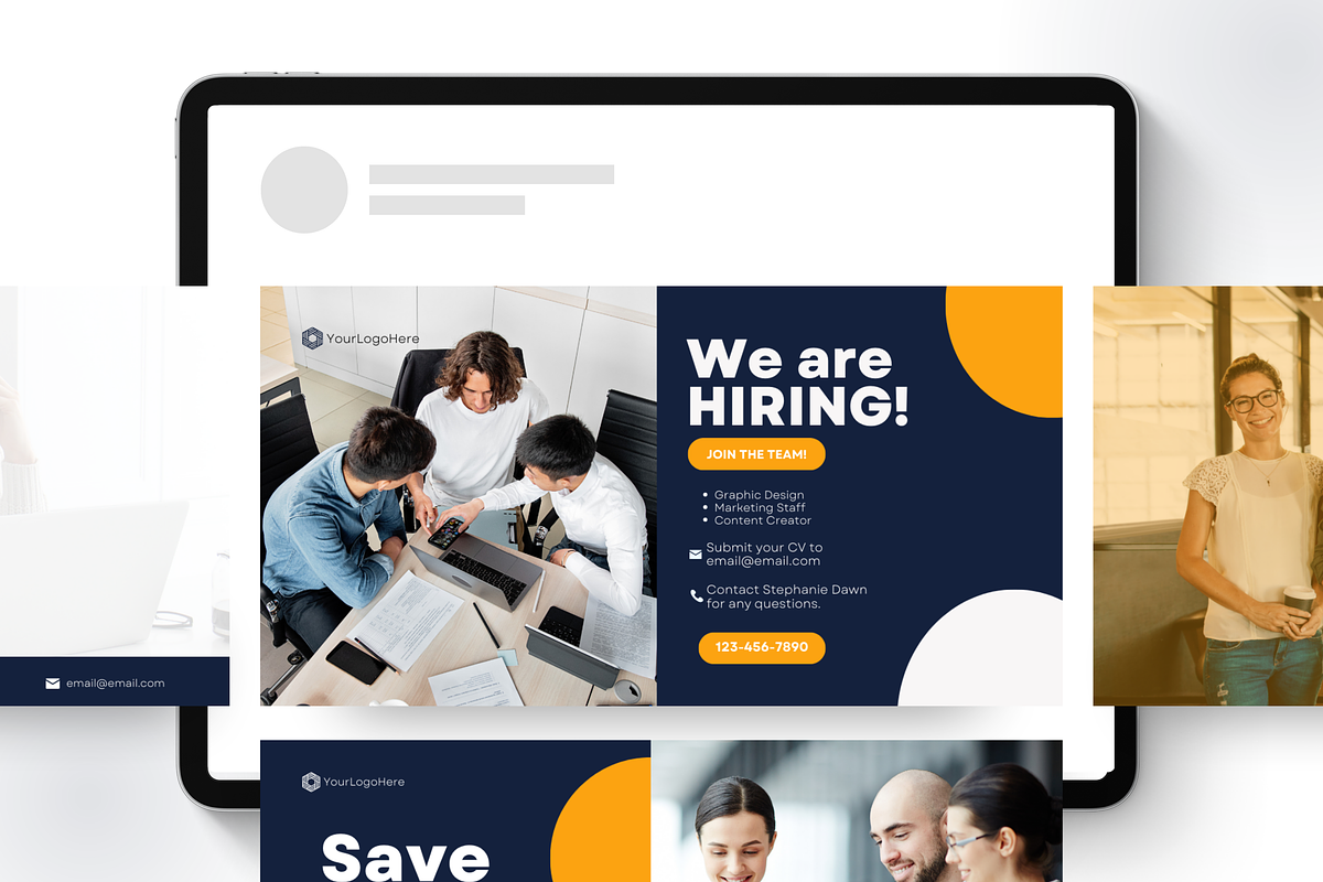 Canva Instagram Business Templates, a Social Media Template by Studio B | Canva Template (Photo 8 of 11)