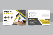 Interior design eddm postcard bundle, a Card Template by Pavel_design (Thumbnail 11 of 11)