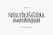 Jaskirann Chisholm, a Serif Font by Cruzine (Thumbnail 8 of 8)