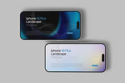 Iphone 16 Plus Landscape Mockup, an iPhone Mockup by VanillineGraph (Thumbnail 3 of 4)