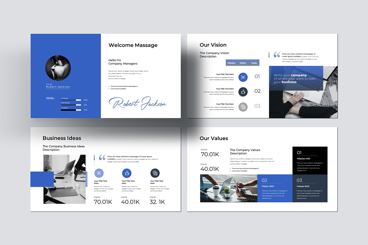 Business Pitch-Deck Presentation Tem preview 3