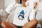 Retro Snowman PNG Funny Christmas Su, an Animal Illustration by Daily.Designs (Thumbnail 9 of 10)