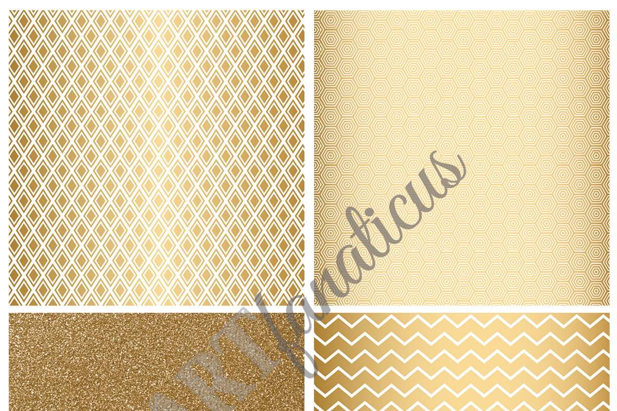 GOLD SHINE, a Pattern Graphic by Artfanaticus (Photo 2 of 4)
