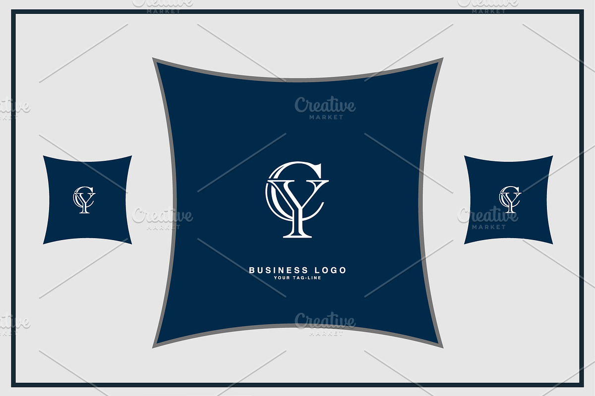 Alphabet Letters Icon Logo CY or YC, a Graphic by art_creater (Photo 1 of 2)