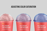 Ice cream cup mockup, a Cups & Container Mockup by BlackMockup (Thumbnail 5 of 10)