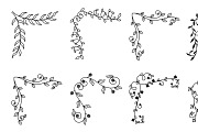 Vintage floral borders, an Object Graphic by Woters little shop (Thumbnail 8 of 9)