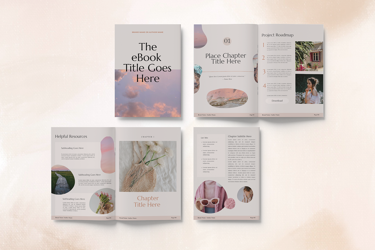A U R O R A | eBook Canva Template preview 5