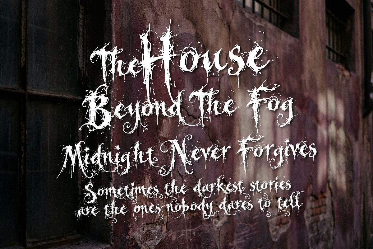 Bewarge Slaughter Horor Vintage Font, a Handwritten Font by HypeWorksCo (Photo 10 of 15)