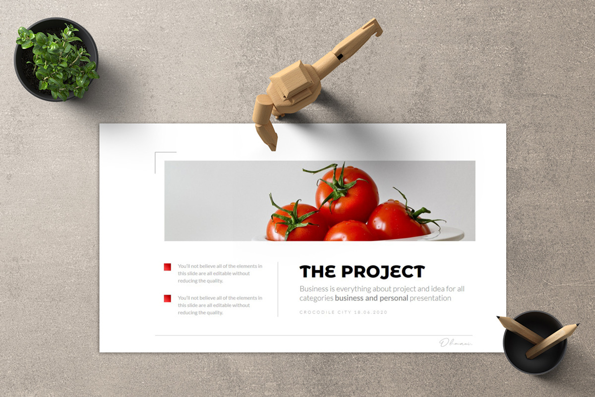 Ohmani Google Slide, a Presentation Template by Dedijuniadi (Photo 2 of 4)
