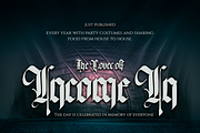 Beautiful Dream, a Blackletter Font by Meizzaluna Design (Thumbnail 8 of 10)