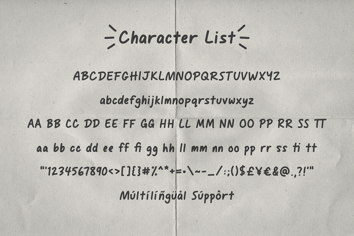 Dandelions Cute Handwritten Font, a Handwritten Font by The Creative Bix (Photo 11 of 11)