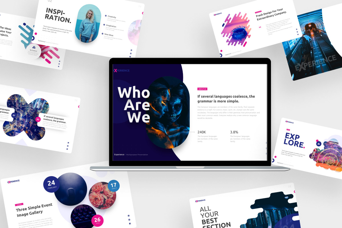 60000+ Multipurpose Presentation, a Presentation Template by Brandearth RRGraph (Photo 3 of 7)