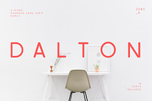 Dalton | A Sleek Rounded Font Family