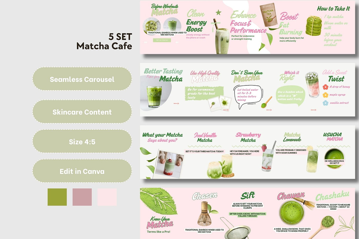Matcha Cafe Social Media Marketing