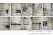 Inky Geometric Abstracts, a Decorative Illustration by rileyBgraphics (Thumbnail 2 of 6)