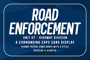Highway Patrol - Font Duo, a Script Font by Rillatype (Thumbnail 7 of 9)