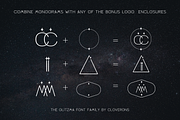 Glitzma Modern Sans Serif Logo Fonts, a Sans Serif Font by Cloverons (Thumbnail 24 of 30)