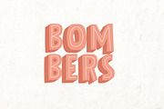 Bolder Layered Font, a Font by Bruke.std (Thumbnail 4 of 4)