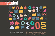 Childish shapes doodle hand drawn, a Pattern Graphic by vladwel (Thumbnail 2 of 4)