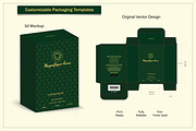 3d Box Design die cut template, an Object Graphic by sumonuix (Thumbnail 1 of 3)