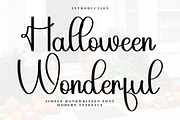 Halloween Wonderful, a Serif Font by InermediaSTUDIO (Thumbnail 1 of 7)